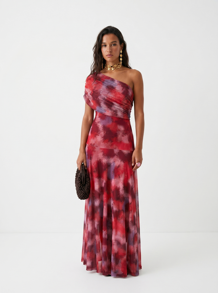 Sarah | Robe Maxi Élégante et Épurée