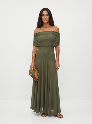 Sarah | Robe Maxi Élégante et Épurée