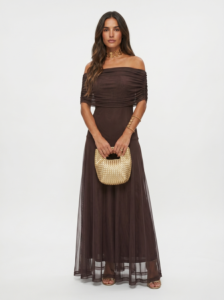 Sarah | Robe Maxi Élégante et Épurée
