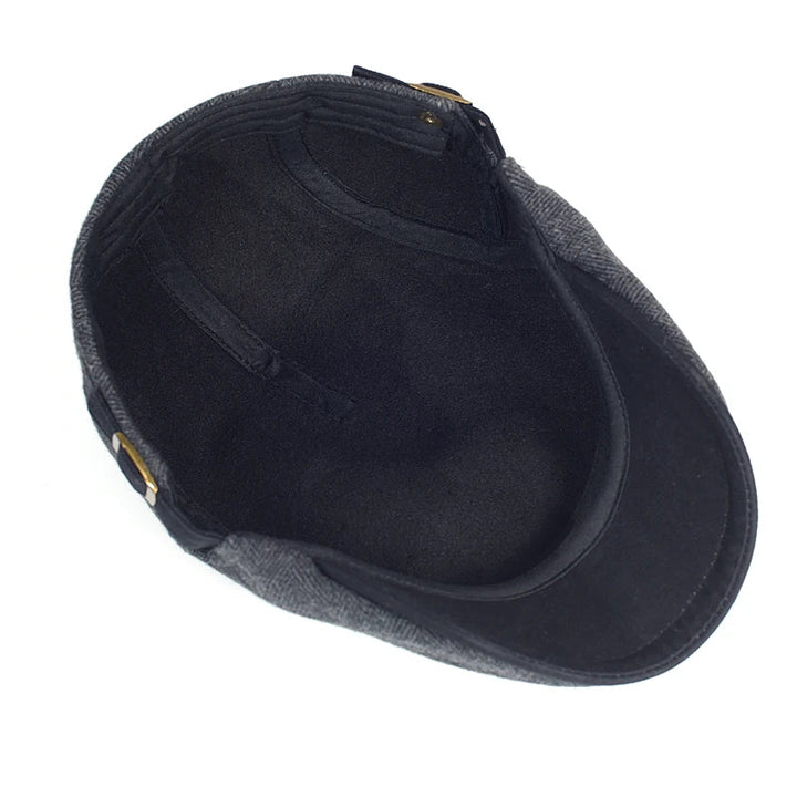 THÉODORE VAILLANT | CASQUETTE À MOTIF CHEVRON POUR HOMME