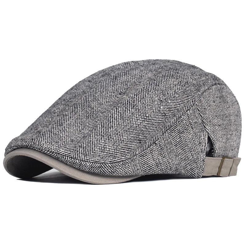 THÉODORE VAILLANT | CASQUETTE À MOTIF CHEVRON POUR HOMME