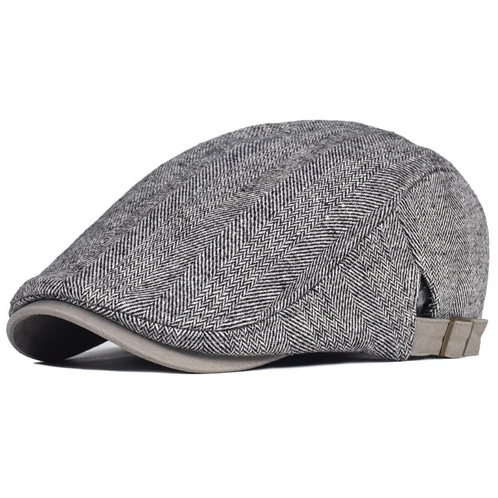 THÉODORE VAILLANT | CASQUETTE À MOTIF CHEVRON POUR HOMME