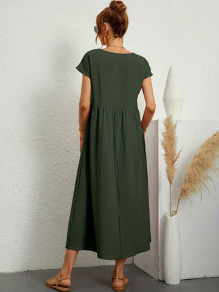 Gabrielle™ — Robe midi fluide élégance intemporelle