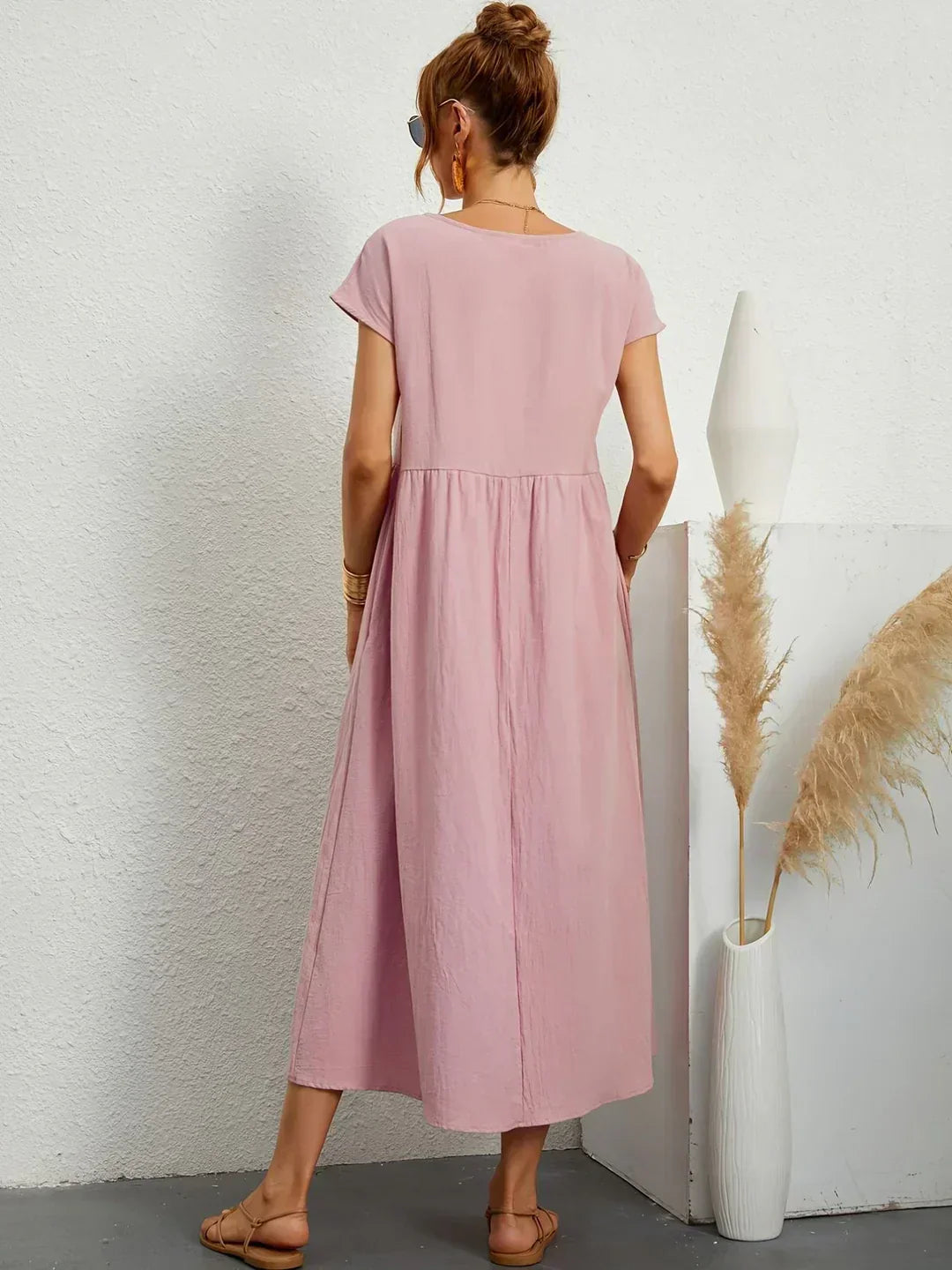 Gabrielle™ — Robe midi fluide élégance intemporelle