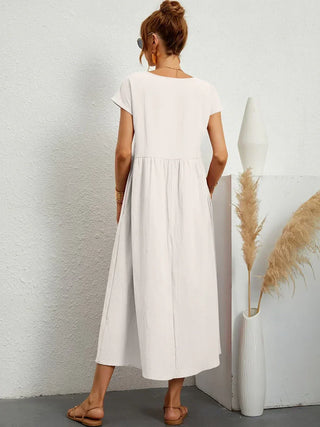 Gabrielle™ — Robe midi fluide élégance intemporelle
