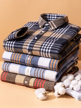 ALAIN | Chemise à Carreaux pour Homme Élégant