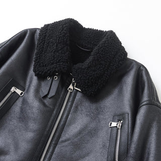 Hannah | Veste aviateur effet cuir