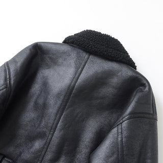 Hannah | Veste aviateur effet cuir