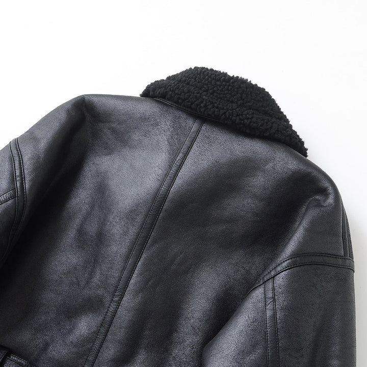 Hannah | Veste aviateur effet cuir