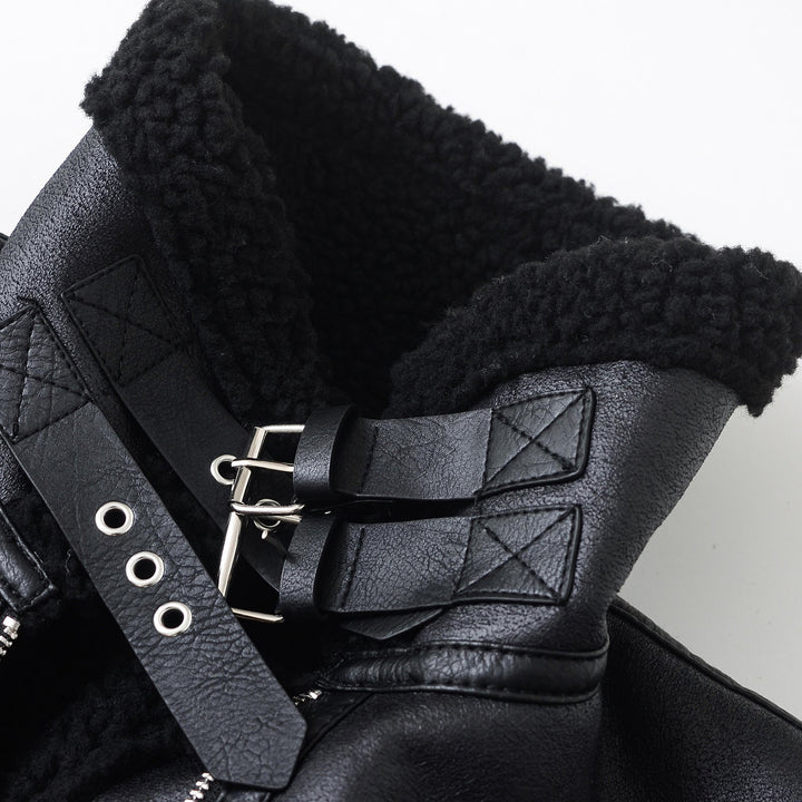 Hannah | Veste aviateur effet cuir