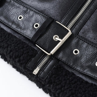Hannah | Veste aviateur effet cuir