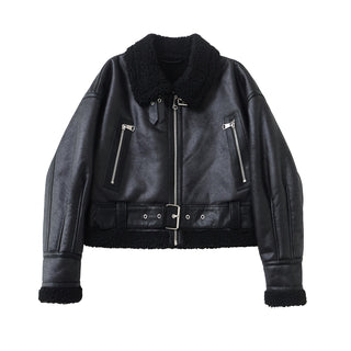 Hannah | Veste aviateur effet cuir