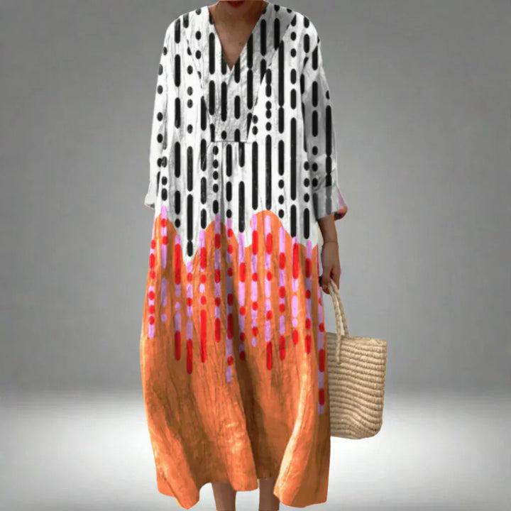 Lily | Robe Tunique Géométrique