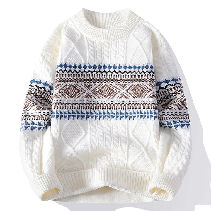 Hugo | Pull en maille nordique pour homme