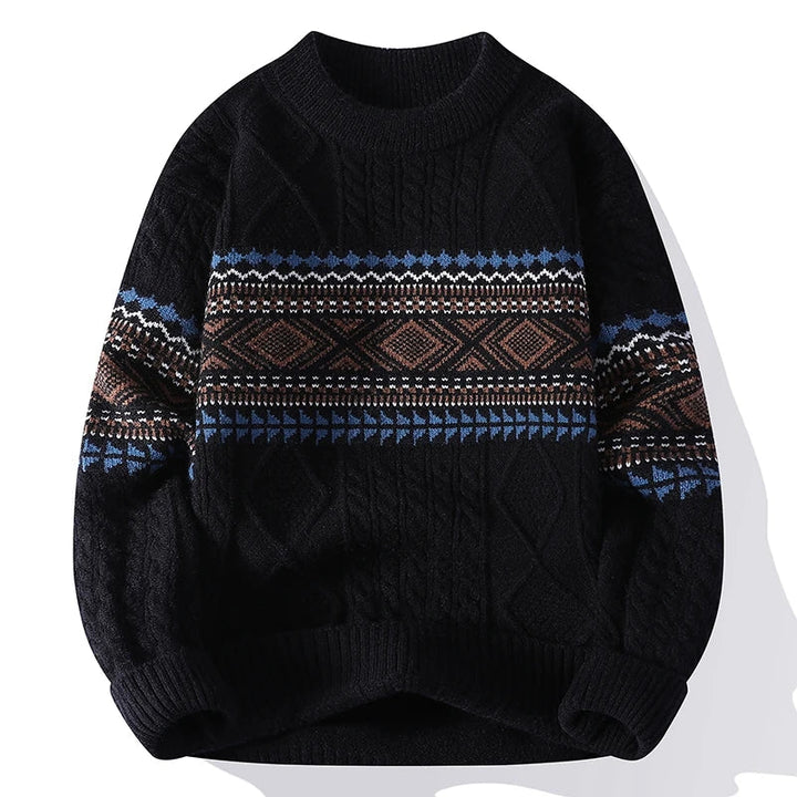 Hugo | Pull en maille nordique pour homme
