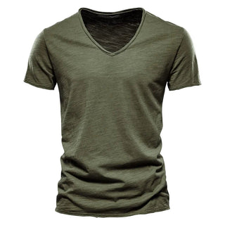 Killian | T-shirt col V en coton pour homme