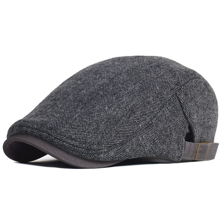 THÉODORE VAILLANT | CASQUETTE À MOTIF CHEVRON POUR HOMME