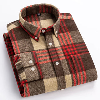 ALAIN | Chemise à Carreaux pour Homme Élégant