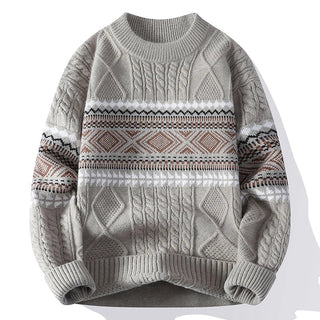 Hugo | Pull en maille nordique pour homme