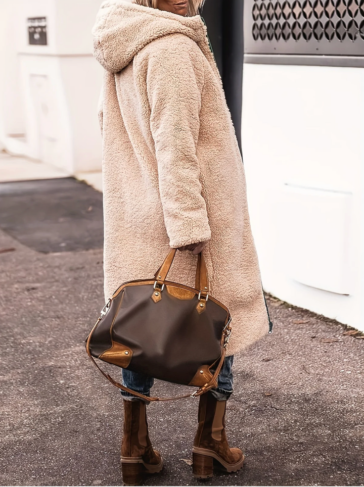 Tânia | Manteau chaud réversible