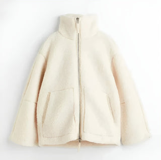Kaja | Manteau effet peluche