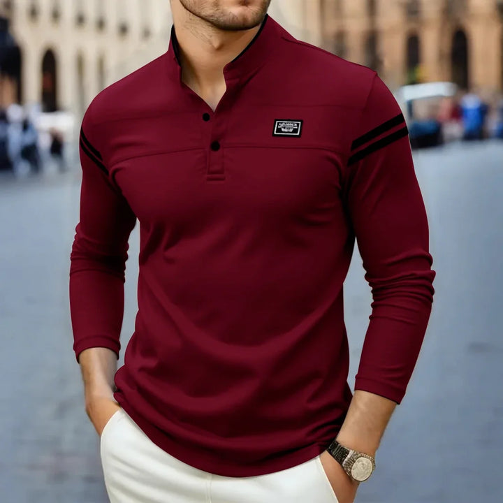 MICHEL | T-Shirt Longue Manche Moderne pour Homme