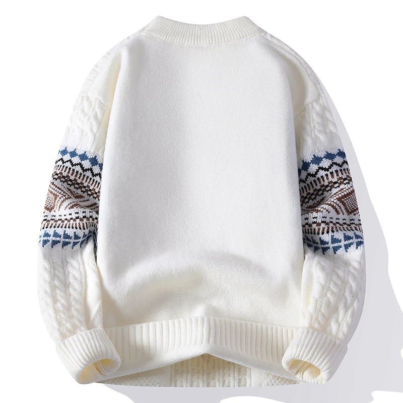 Hugo | Pull en maille nordique pour homme