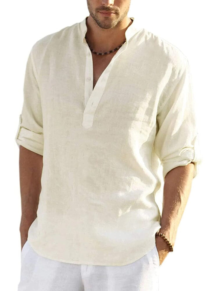 Bastien | Chemise en coton lin pour homme