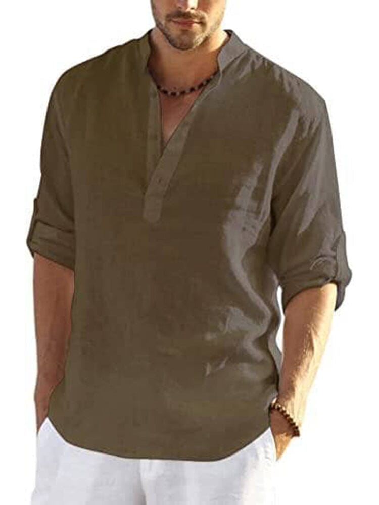 Bastien | Chemise en coton lin pour homme