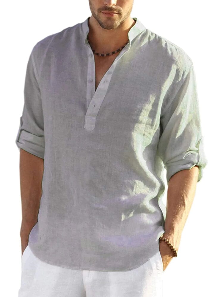 Bastien | Chemise en coton lin pour homme