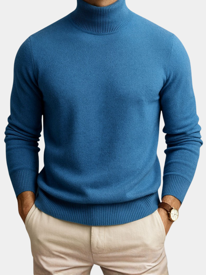 Kevin | Pull à col montant pour homme