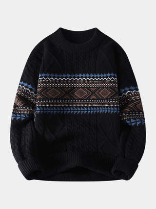 Hugo | Pull en maille nordique pour homme
