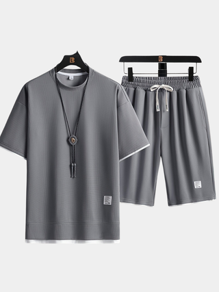 Gérard | Ensemble de salon gaufré pour hommes