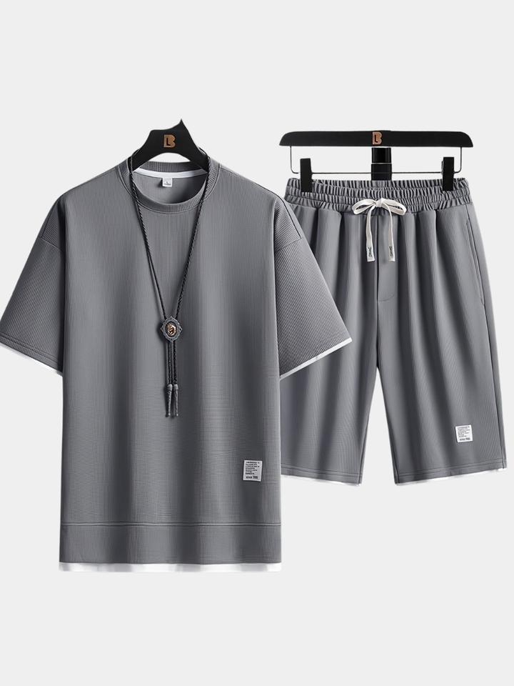 Gérard | Ensemble de salon gaufré pour hommes