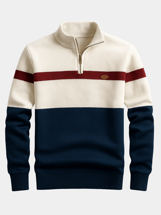 Baptiste | Pull homme avec zip au col