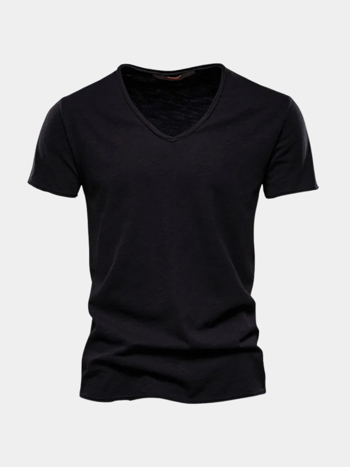 Killian | T-shirt col V en coton pour homme