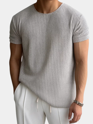 Joël | T-shirt en tricot pour hommes