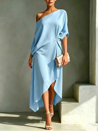 Marjolaine | Robe Asymétrique Élégante