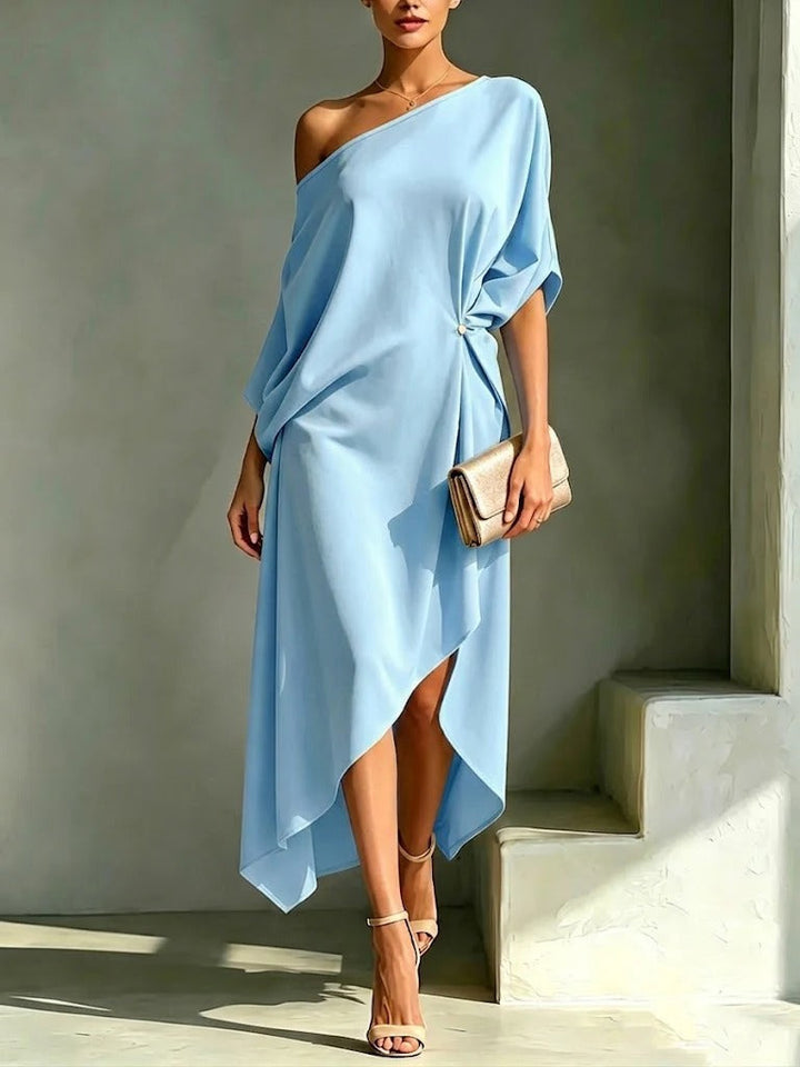 Marjolaine | Robe Asymétrique Élégante
