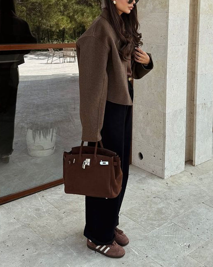 Samira | Veste rétro coupe ample