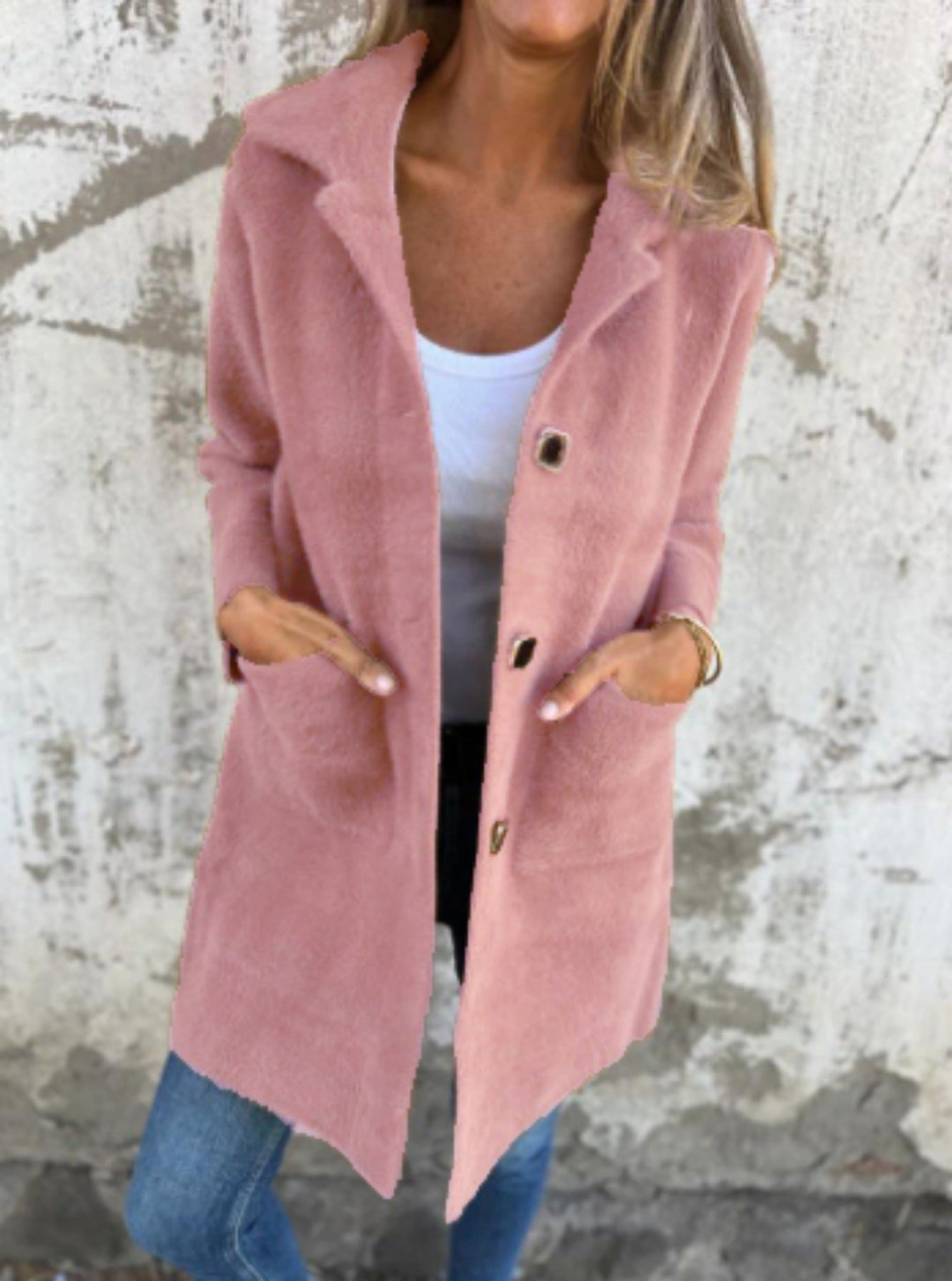 Margaux™ — Veste longue élégante au quotidien