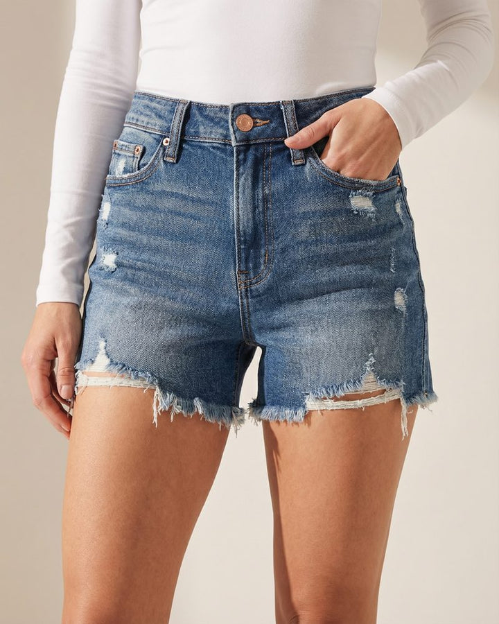 Short Azzurra En Jean