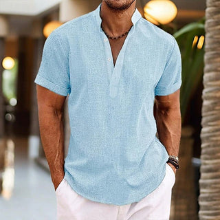 Arnaud | Chemise popover texturée pour homme
