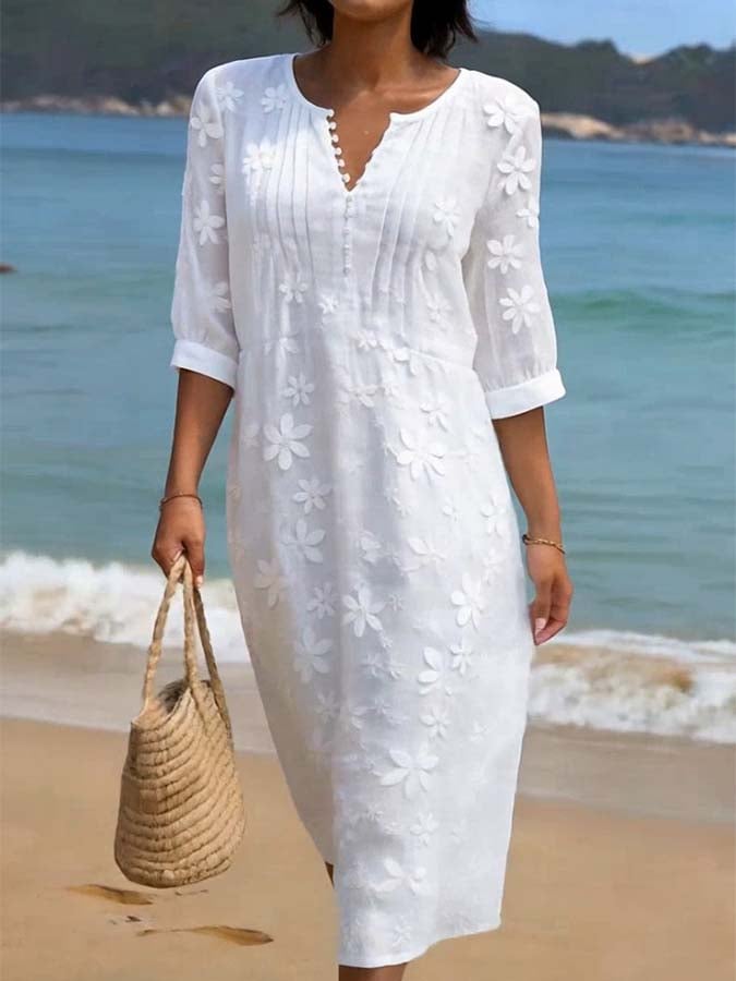 Lucie | Robe imprimée décontractée pour femme