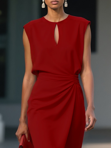 María | Robe midi de design