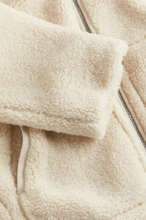 Kaja | Manteau effet peluche