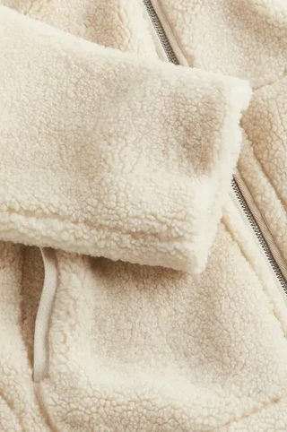 Kaja | Manteau effet peluche