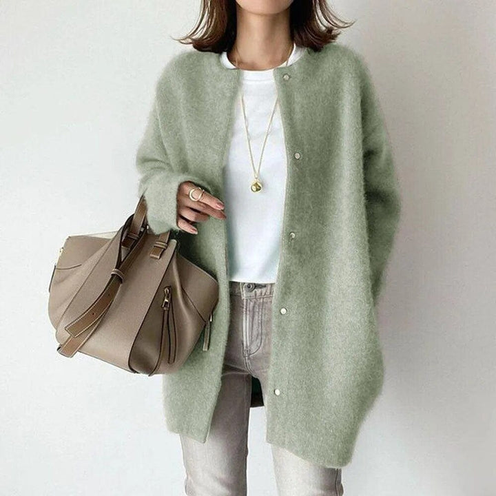 Vânia | Manteau en maille douce
