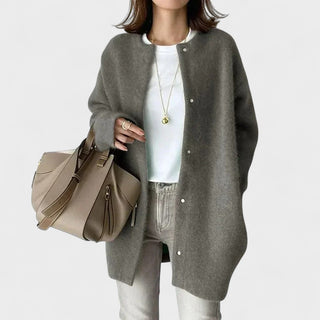 Vânia | Manteau en maille douce