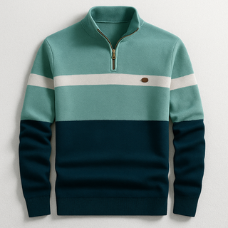 Baptiste | Pull homme avec zip au col